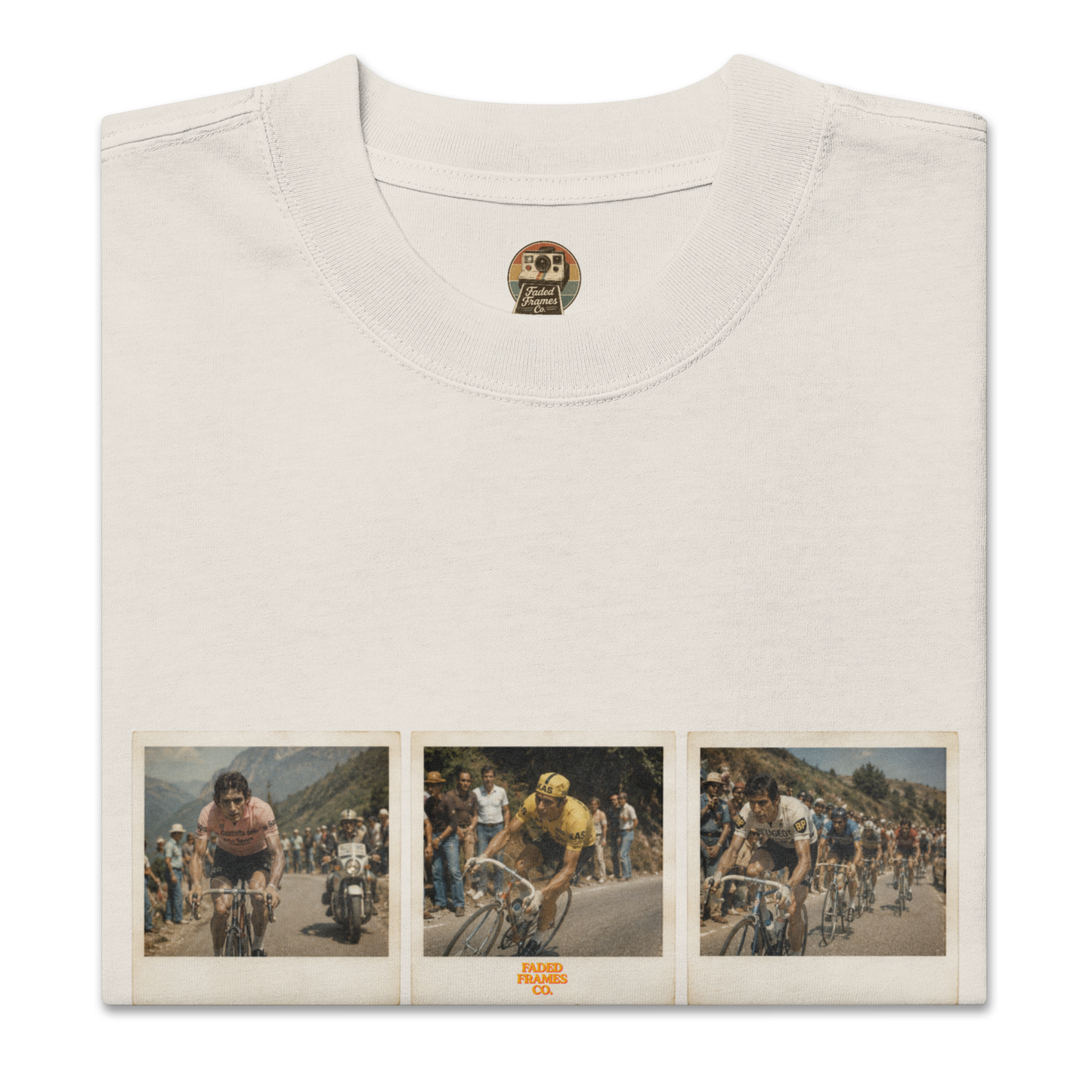 [Faded Frames Co.] ヴィンテージサイクリング写真Tシャツ (135)