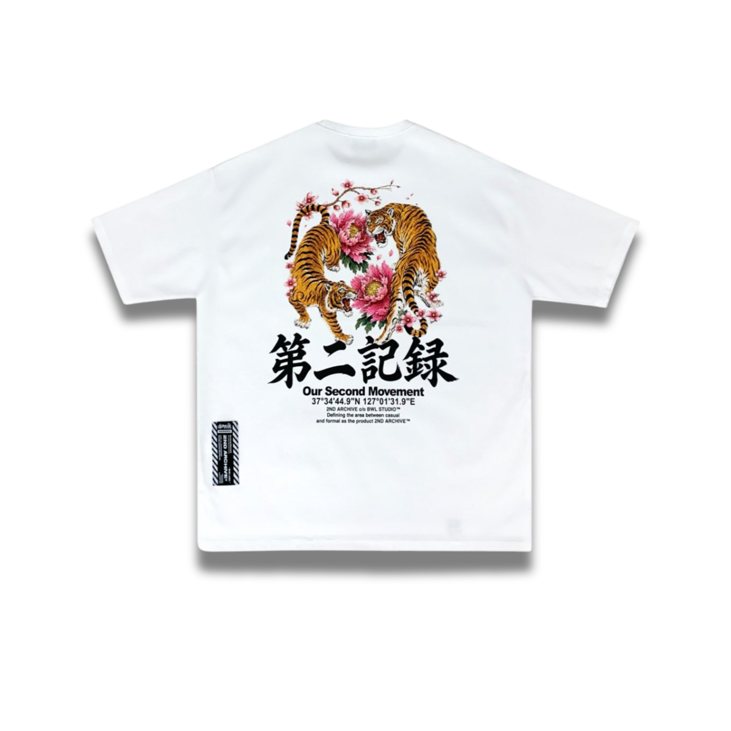 [2nd Archive]牡丹と虎Tシャツ(SAB253)