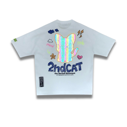 [2nd Archive]「2nd Cat」ロゴTシャツ(SAB122)