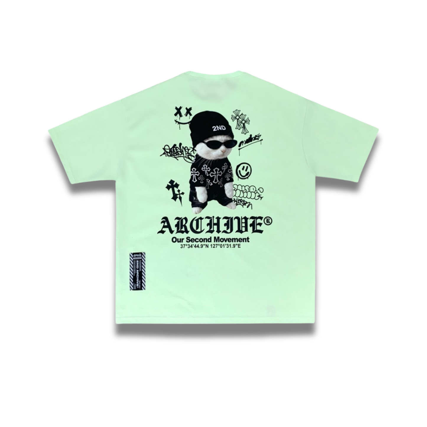 [2nd Archive]スワッグクロスキャットTシャツ(SAB234)