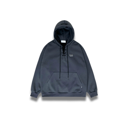 [2nd Archive] Logo Lace-Up Hoodie *Set sale available (SAB276)