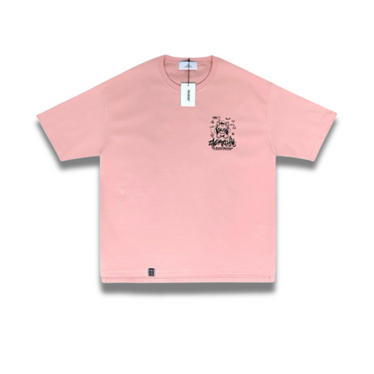 [2nd Archive]サークルロゴのクールな猫のTシャツ(SAB117)