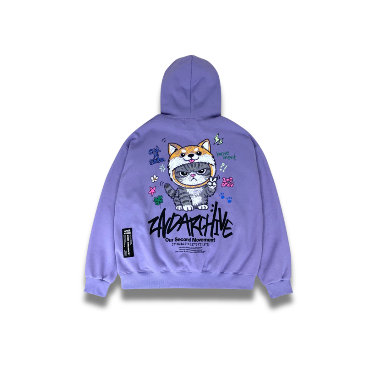 [2nd Archive]柴犬ニット猫パーカー※セット販売あり(SAB257)