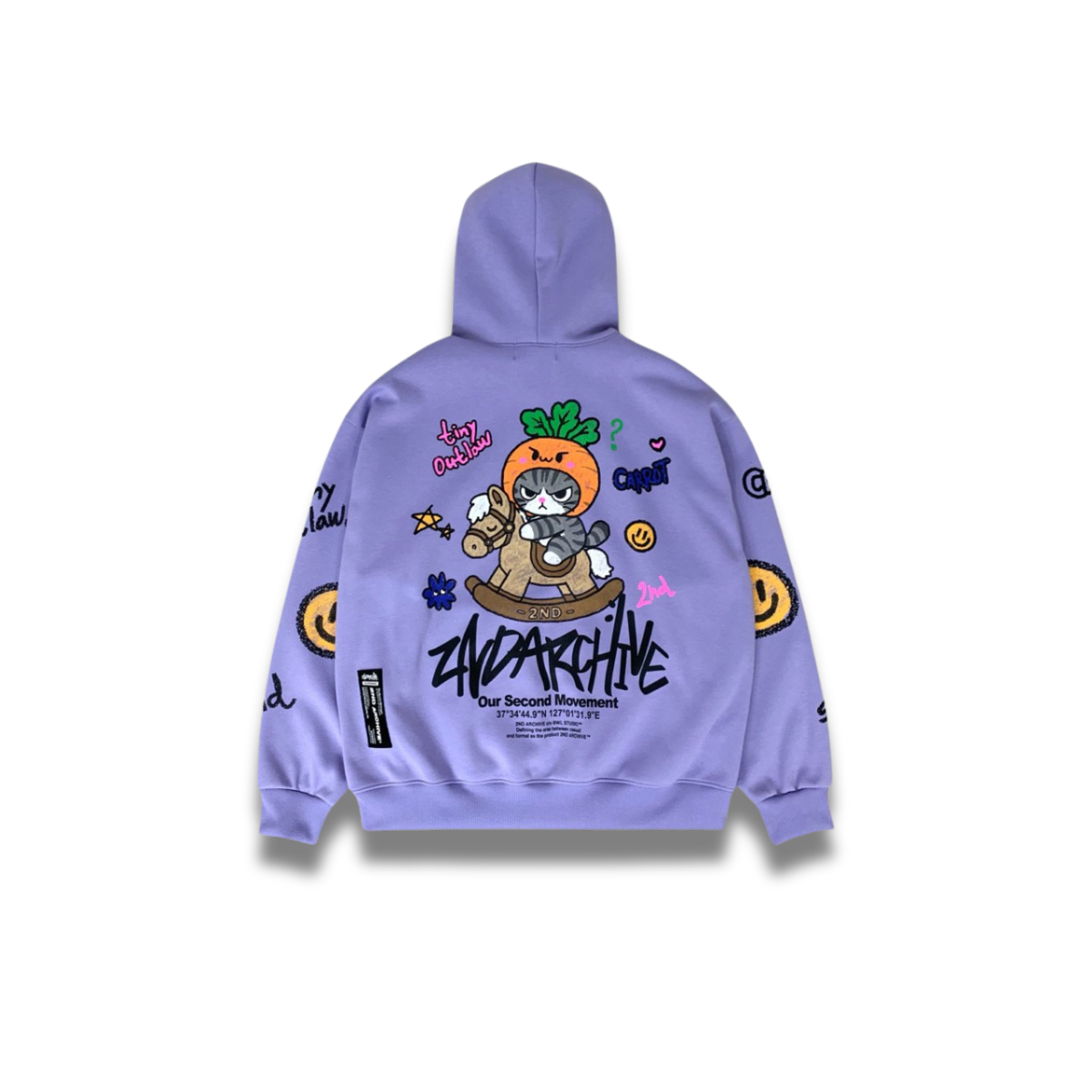[2nd Archive]ニンジン猫パーカー※セット販売あり(SAB285)