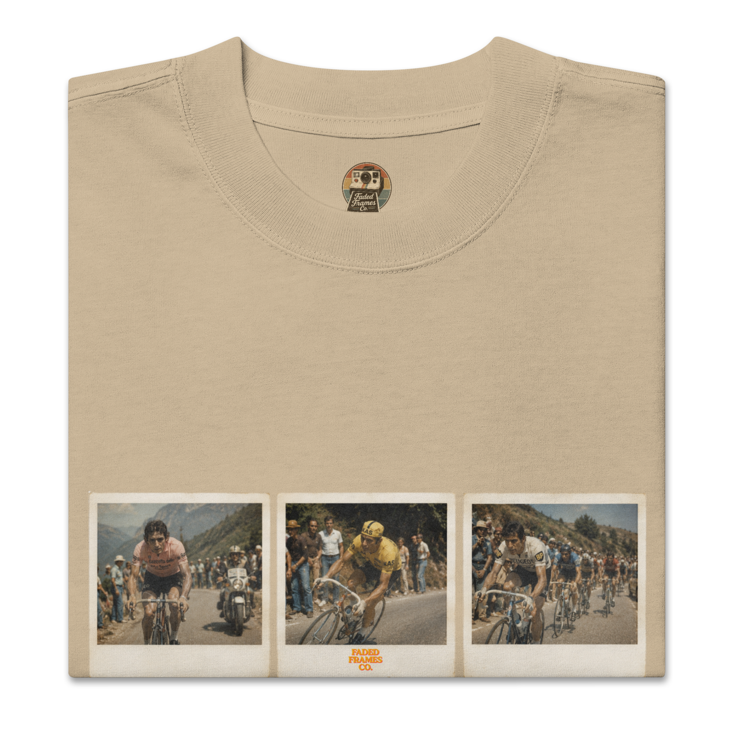 [Faded Frames Co.] ヴィンテージサイクリング写真Tシャツ (135)