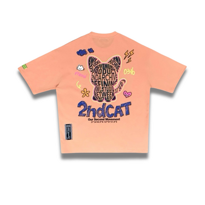 [2nd Archive]「2nd Cat」ロゴTシャツ(SAB122)