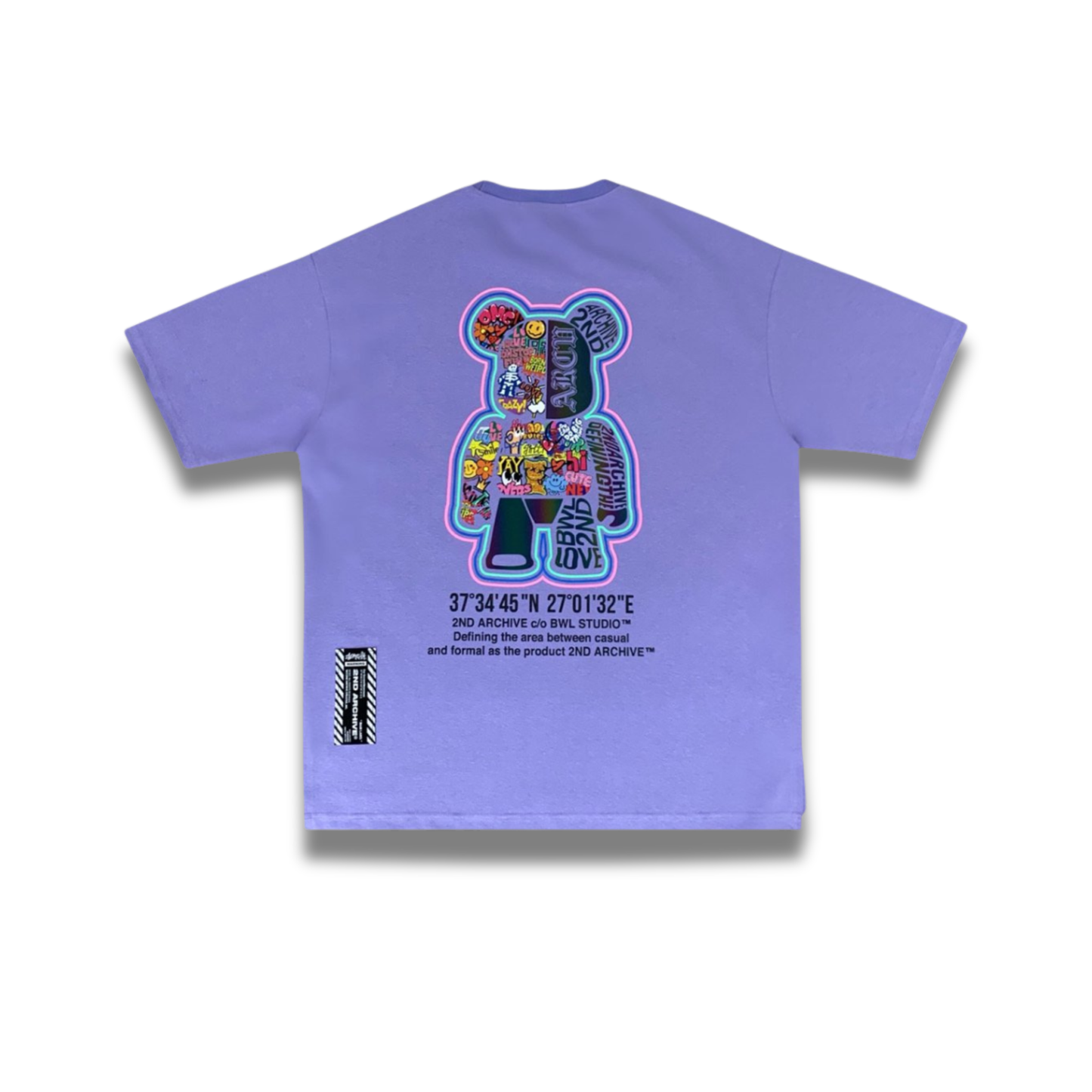 [2nd Archive]グラフィティベア反射Tシャツ(SAB231)