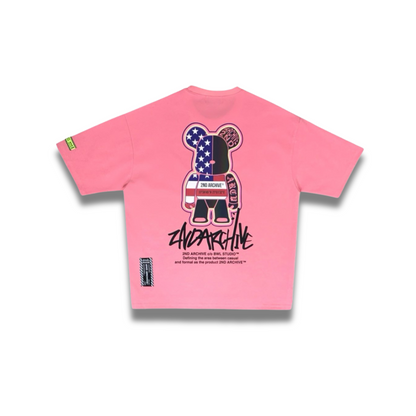 [2nd Archive]「USA」テディベアTシャツ(SAB123)