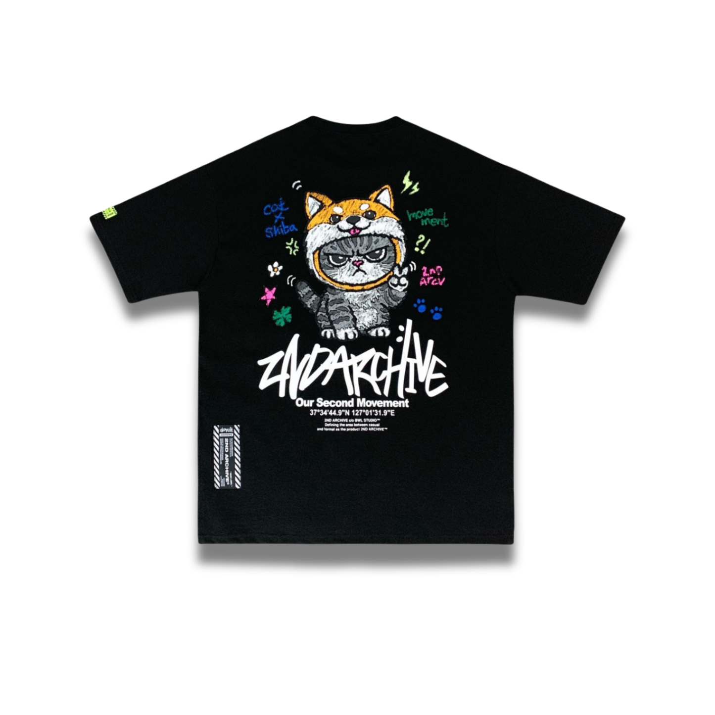 [2nd Archive]シアヴァ猫Tシャツ(SAB238)