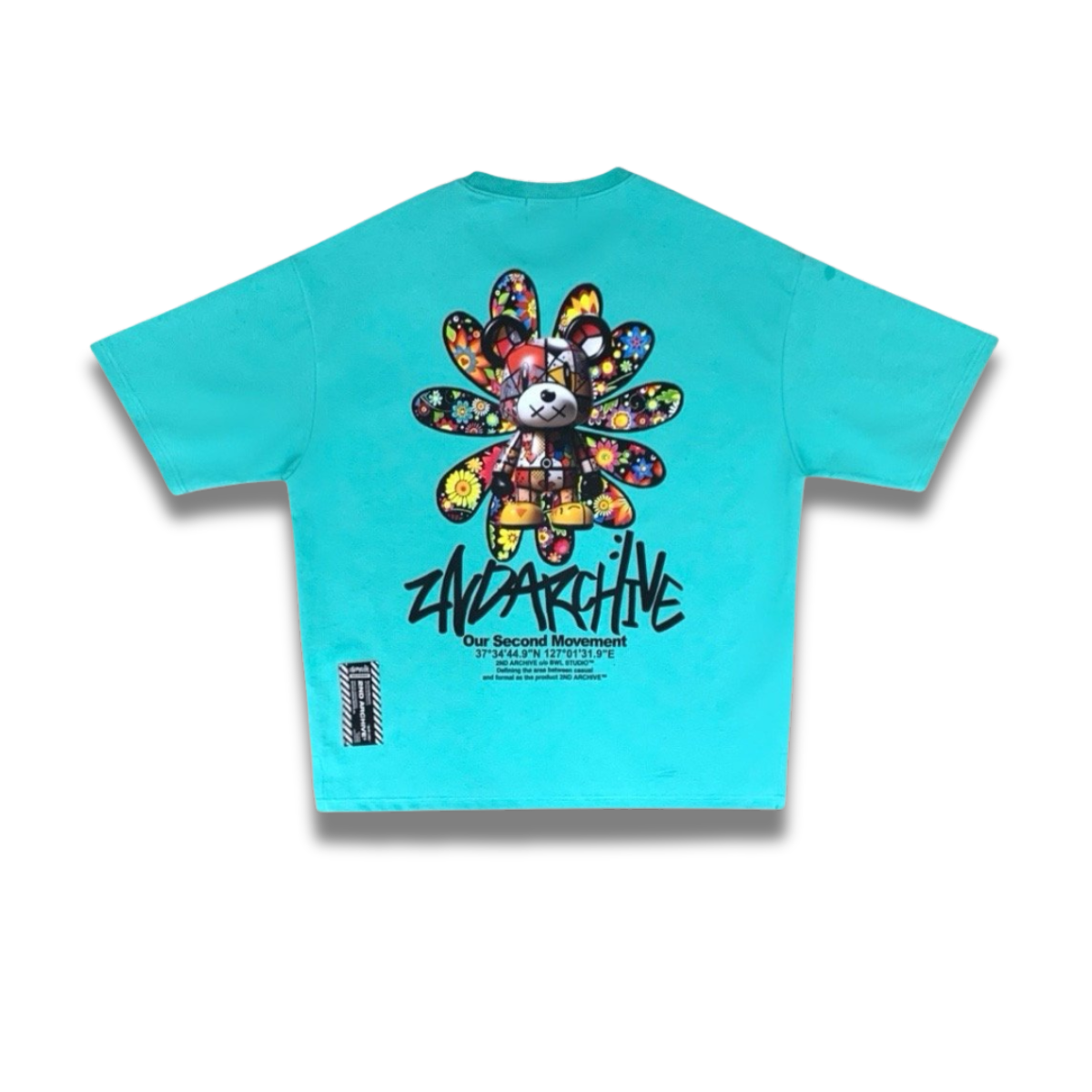 韓国通販で大人気、2nd Archiveの最新グラフィックTシャツ