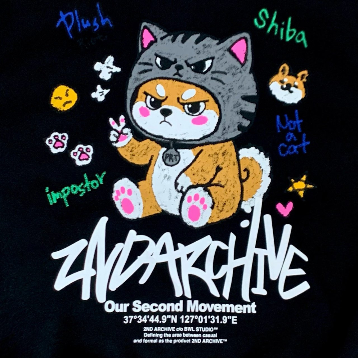 [2nd Archive]クレヨン猫セーター※セット販売あり(SAB281)