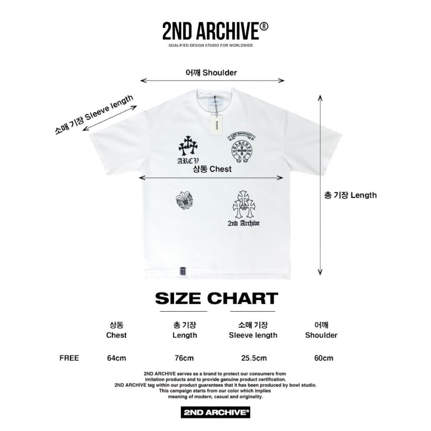 [2nd Archive] ゴシッククロスTシャツ(SAB240)