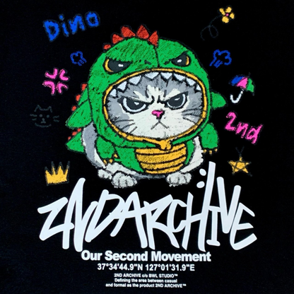 [2nd Archive]ダイノキャットパーカー※セット販売あり(SAB258)