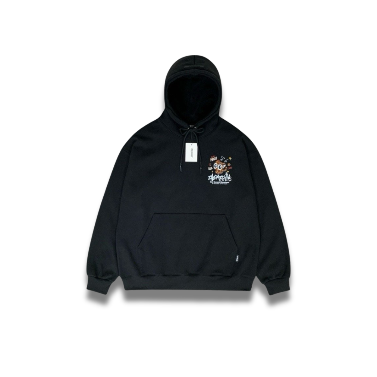 猫の表情がかわいいグラフィックデザインの拡大写真