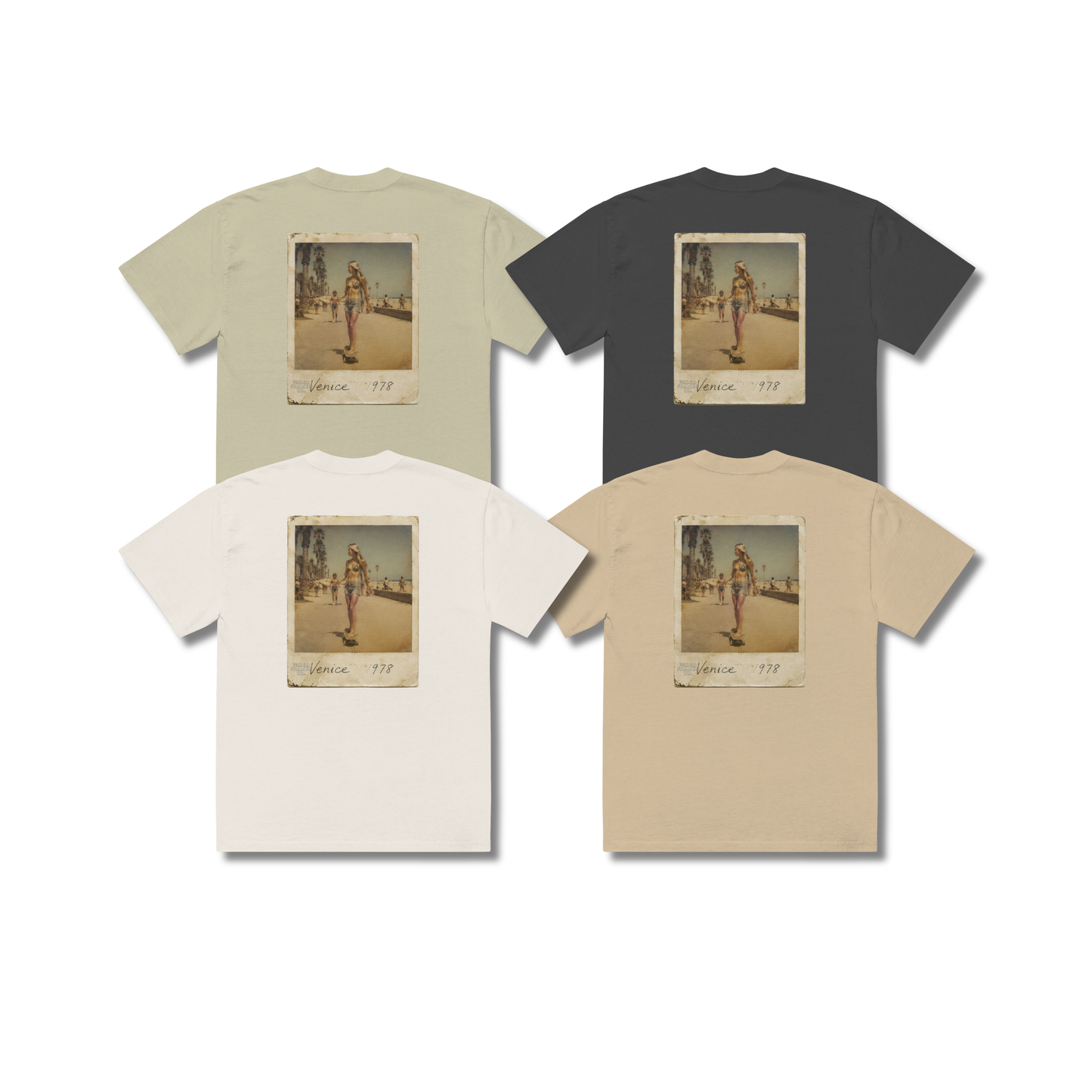 [Faded Frames Co.] カリフォルニア ヴィンテージ ガール Tシャツ (138)