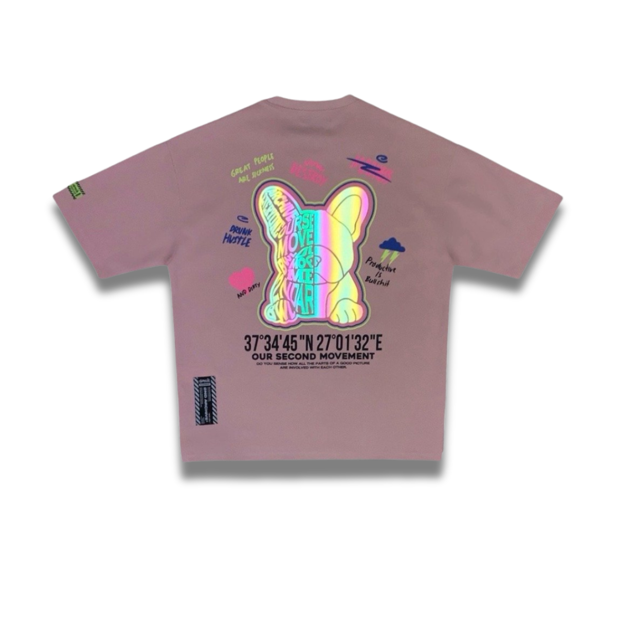 [2nd Archive]ブルドッグ反射Tシャツ(SAB124)