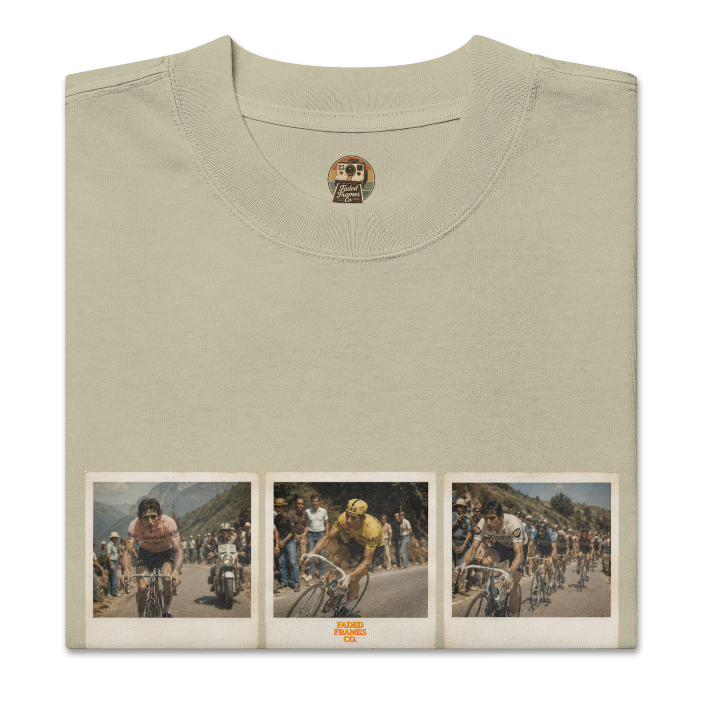 [Faded Frames Co.] ヴィンテージサイクリング写真Tシャツ (135)