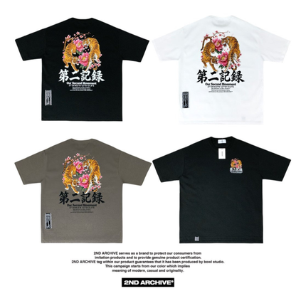 [2nd Archive]牡丹と虎Tシャツ(SAB253)