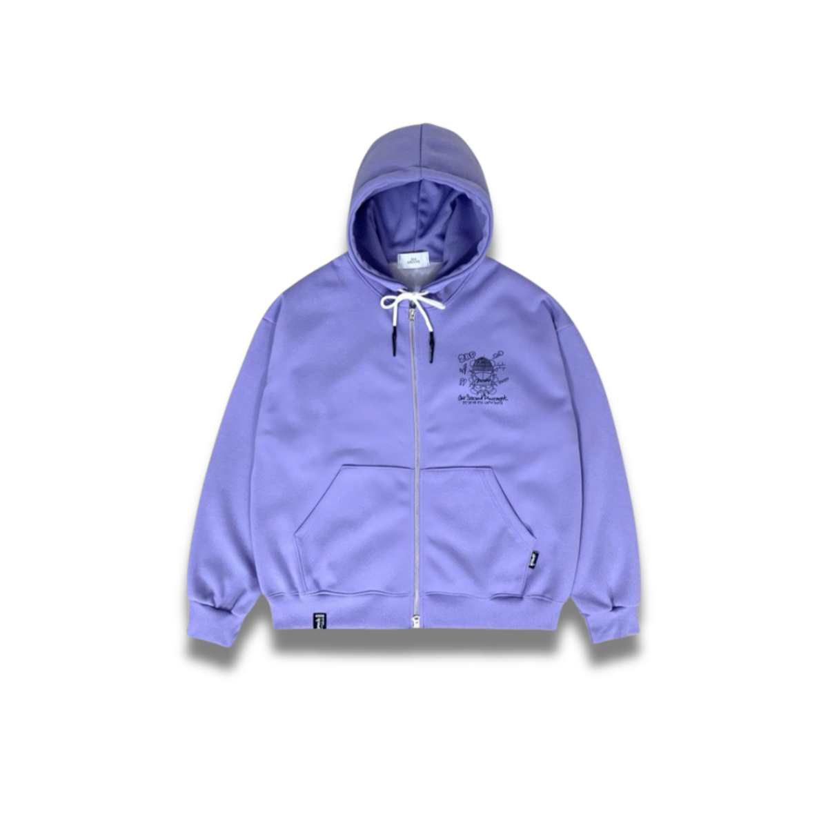 秋冬向けスウェット生地の質感が分かるディテールアップ