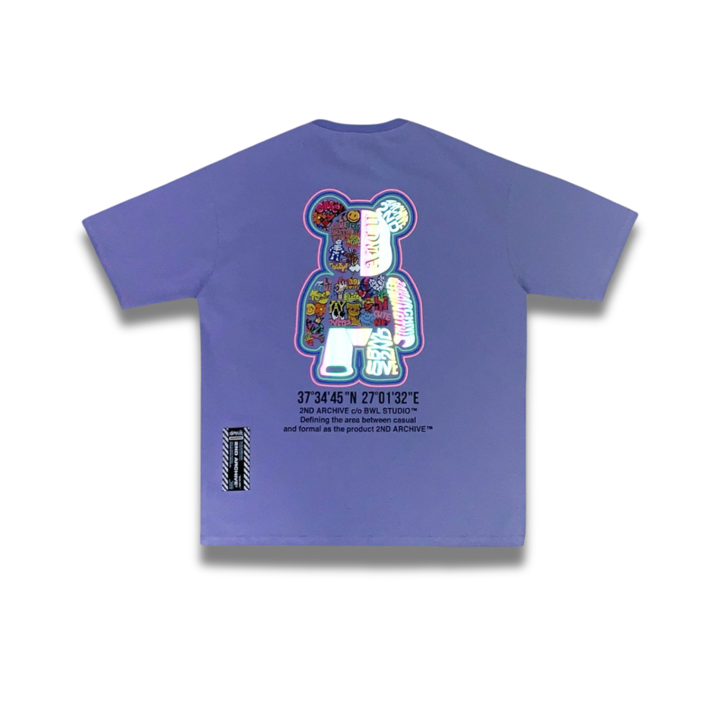 [2nd Archive]グラフィティベア反射Tシャツ(SAB231)