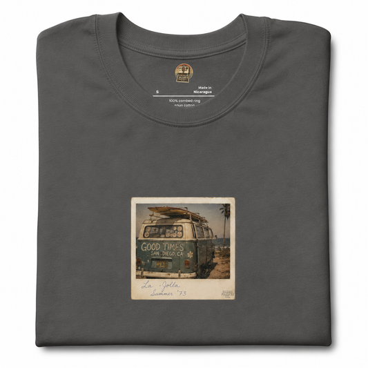 [Faded Frames Co.] サンディエゴのサーフトリップTシャツ(139)