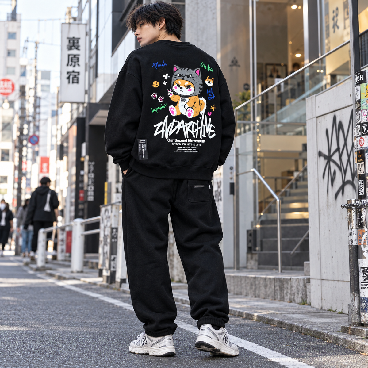 [2nd Archive]クレヨン猫セーター※セット販売あり(SAB281)