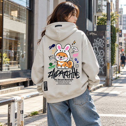 [2nd Archive]幸せな柴犬パーカー※セット販売あり(SAB284)