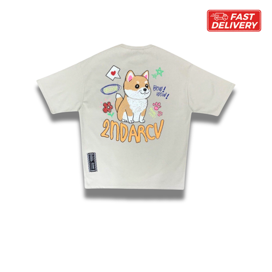[2nd Archive] 柴犬クレヨンアートTシャツ(SAB51F)