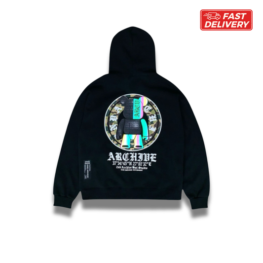 [2nd Archive]ミリタリーサークル テディベア パーカー(SAB176F)