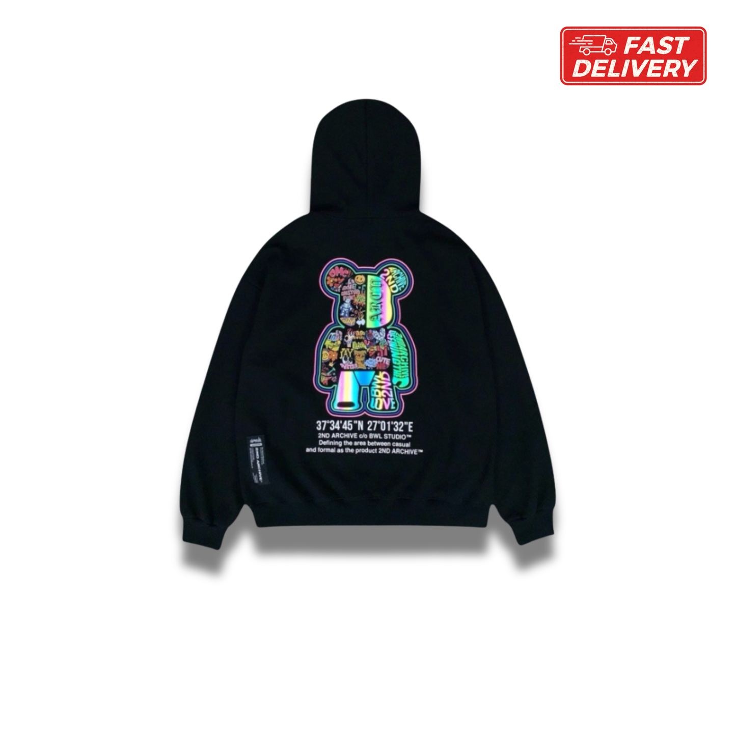 [2nd Archive]ステッカー グラフィティ パーカー(SAB195F)