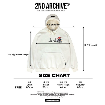 [2nd Archive]レッドレーベル ニットベアパーカー※セット販売あり(SAB207)