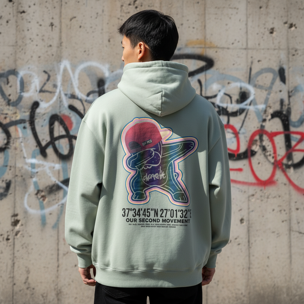 Bulldog Scotch Hoodie - Back View