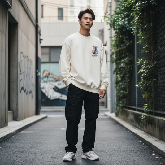 Chorus Scotch Sweatshirt Lifestyle - With Text