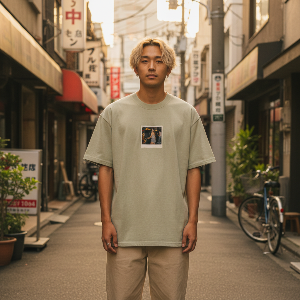 Faded Frames Co. アーケードハイスコア - Dead Center Chest Polaroid