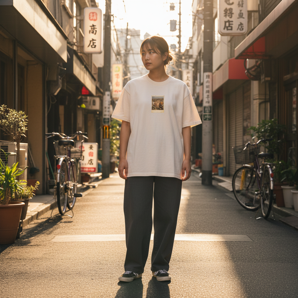 Faded Frames Co. 最後まで友達 - Female Model Tokyo Lifestyle