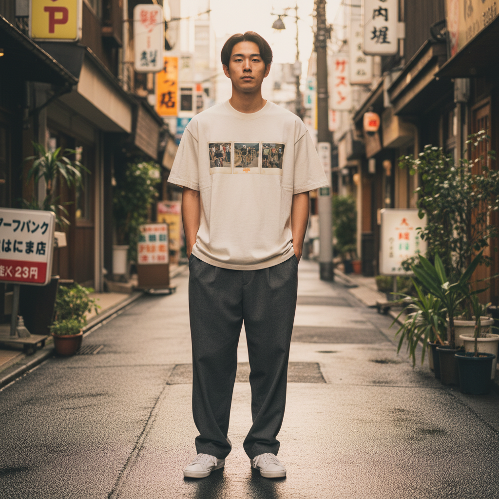 Faded Frames Co. ヴィンテージロードレース - Young Male Model Tokyo Lifestyle