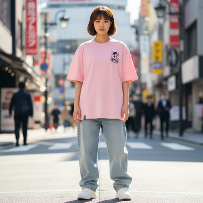 Front - Devil Cat Pink