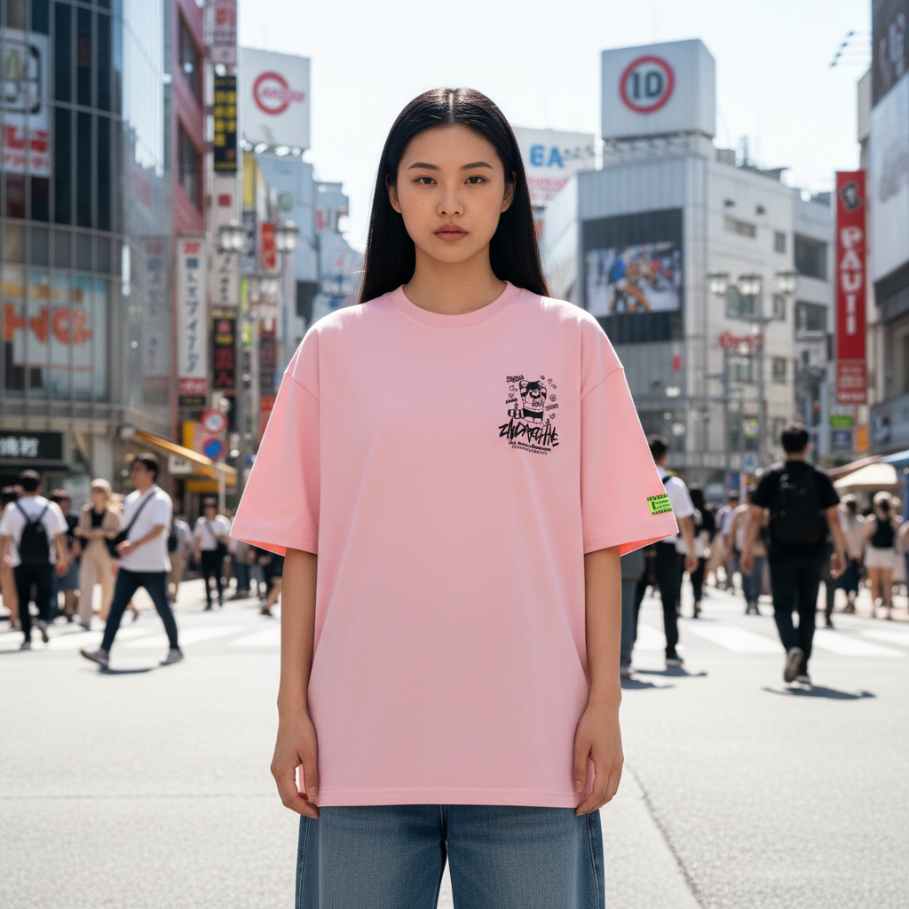 Front - Red Panda Pink