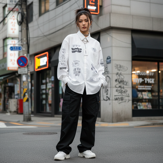 Heart Smile Graffiti Shirt Lifestyle