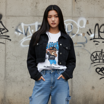 Hip Hop Bear T-shirt - Front View