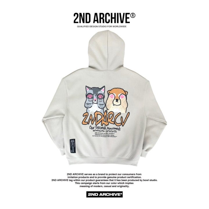 2nd Archive hoodie offering ultimate comfort and trendy vibes.