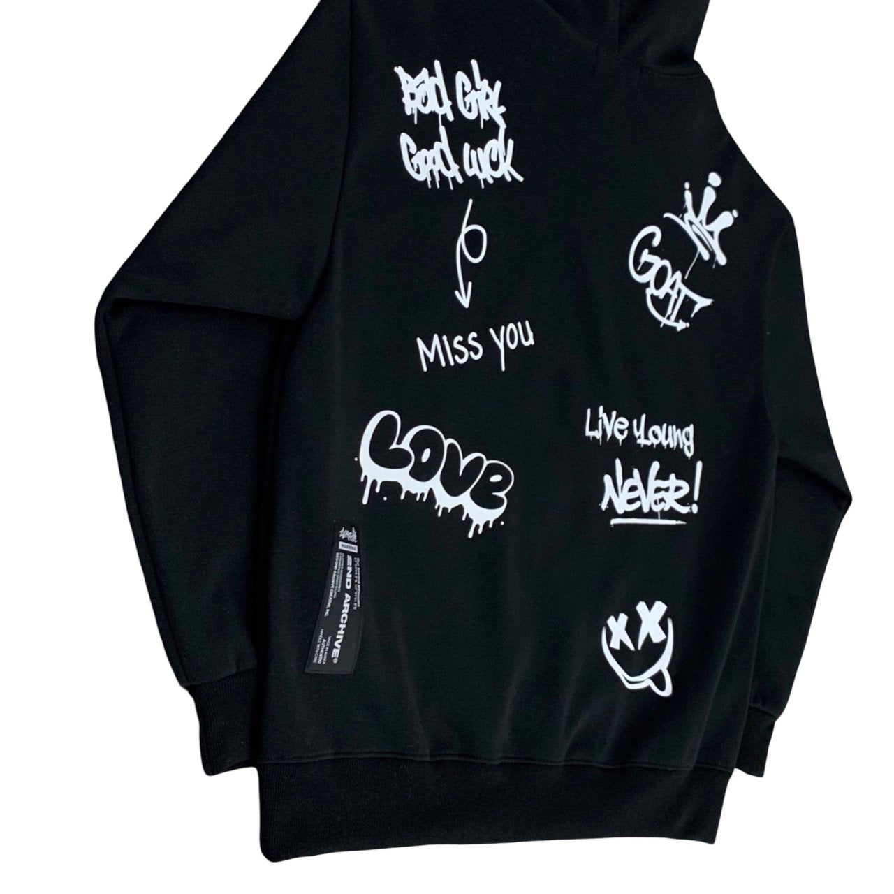 2nd Archive] フルスクリーン グラフティー パーカー Made in Korea