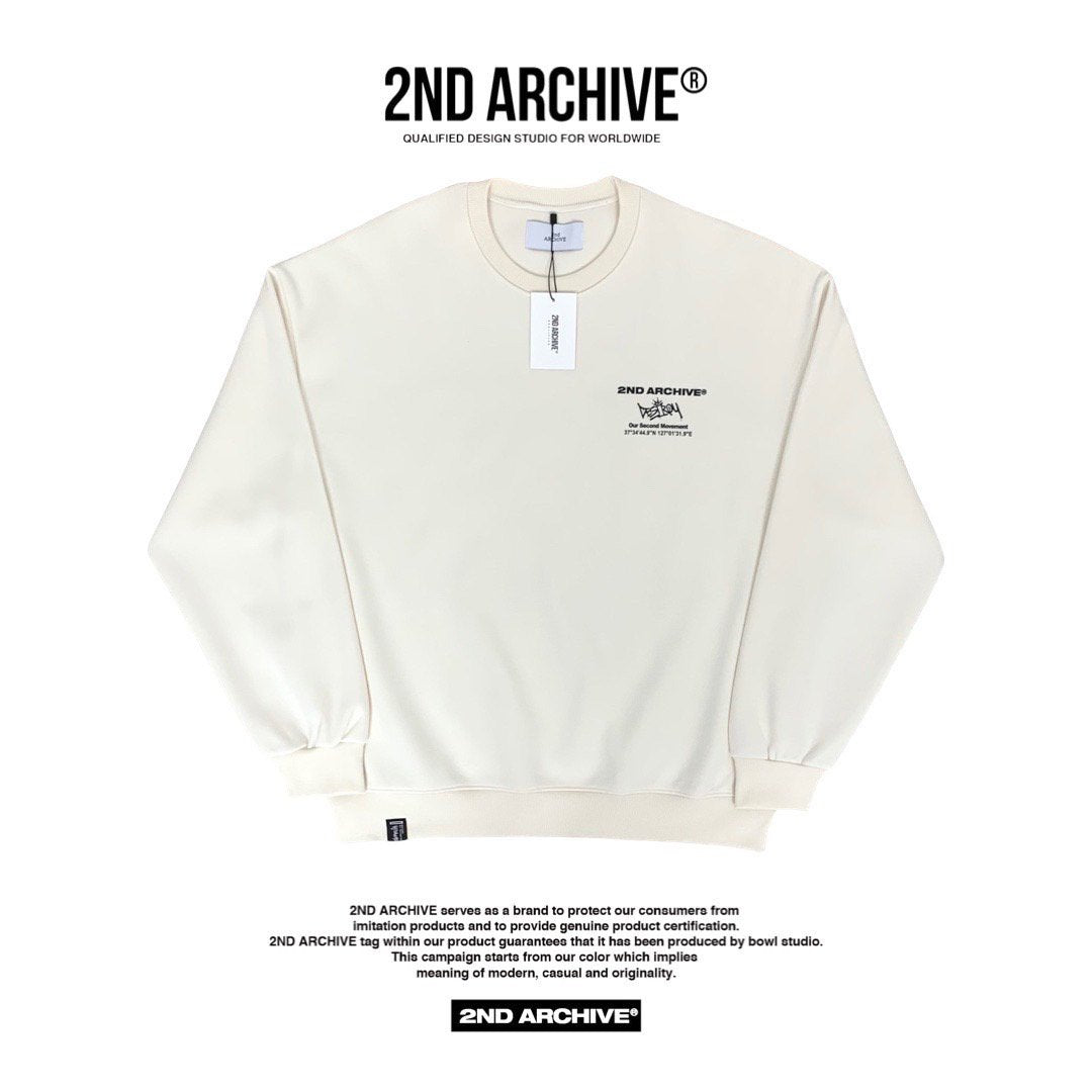 Korean streetwear sweater for men and women 2nd Archive design