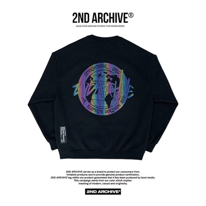 [2nd Archive] Globe Sign Logo Sweater (SAB91)