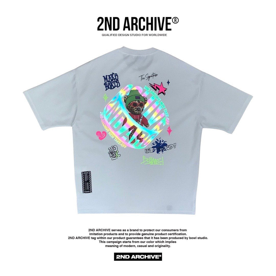 Urban Teddy Graphic Tee - 2nd Archive Fashion