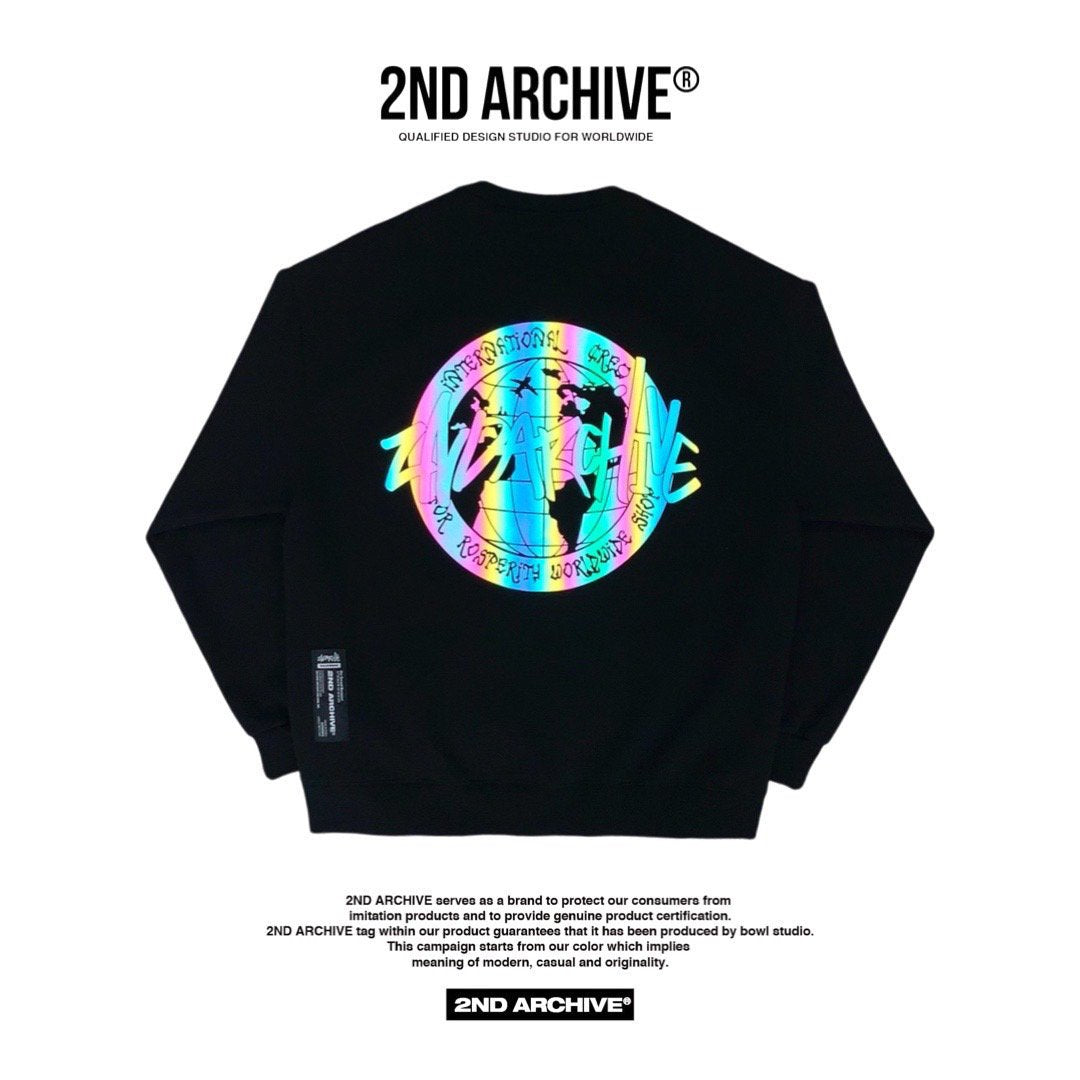 [2nd Archive] Globe Sign Logo Sweater (SAB91)