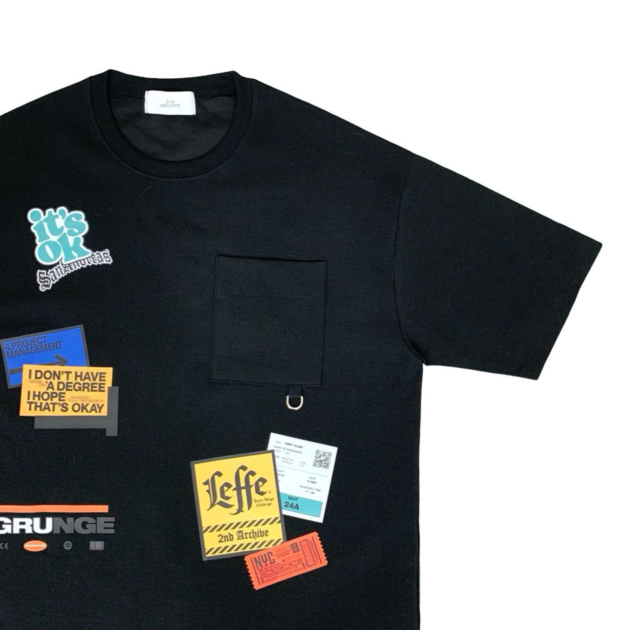 カジュアルにも韓国原宿系にもハマるデザインTシャツ