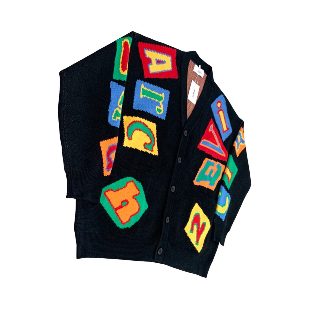 2nd Archive] アルファベット ロゴ カーディガン Made In Korea