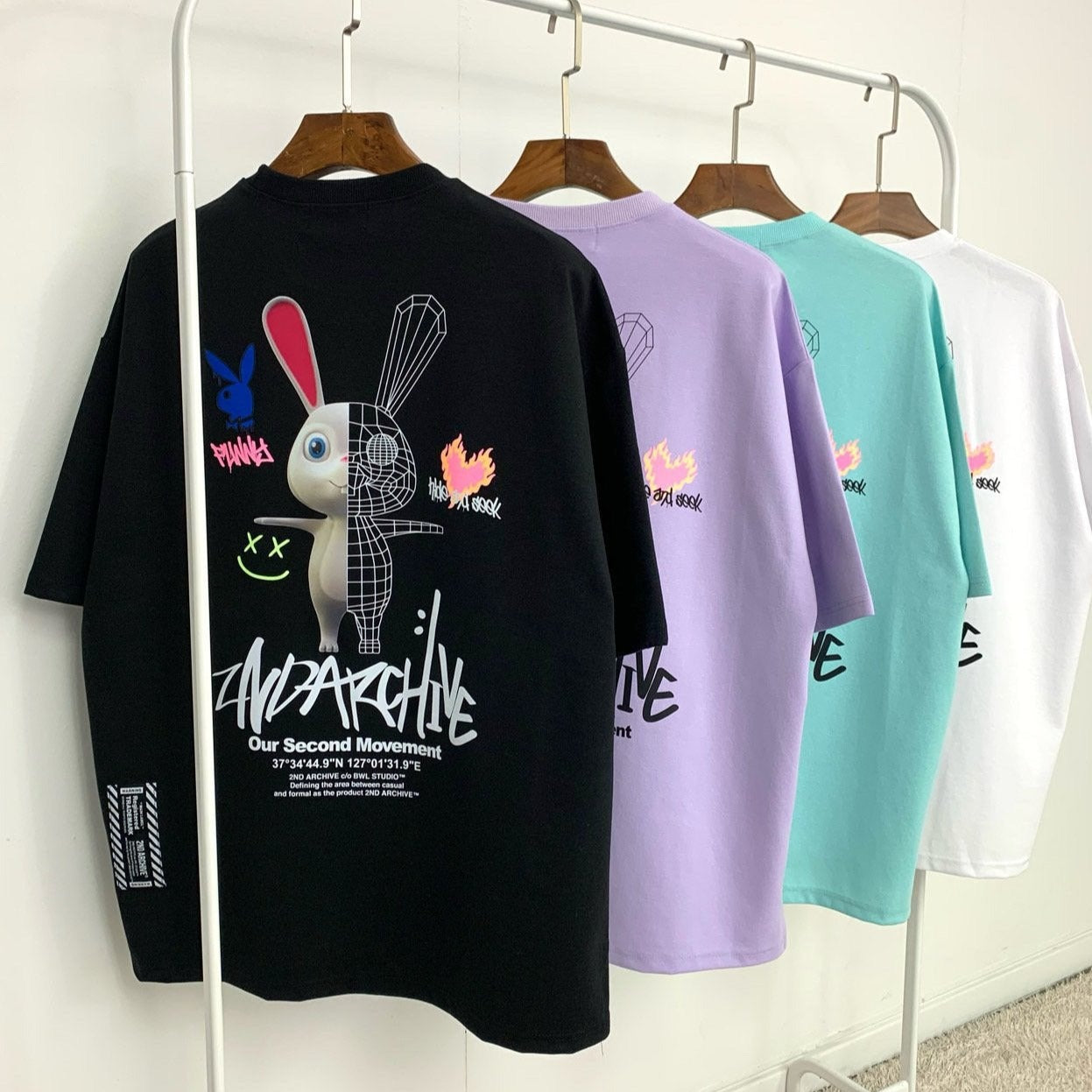 High quality rabbit graphic T-shirt, 2nd Archive.