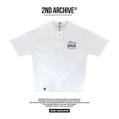 Penguin graphic tee, 2nd Archive streetwear.